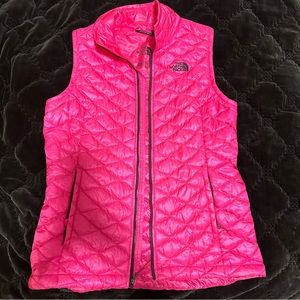 Brand New North Face Zip Up Vest Pink and Purple